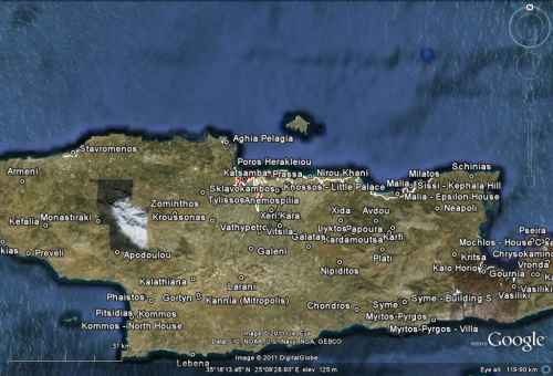 Minoan Crete Tsunami Inundation Map 4