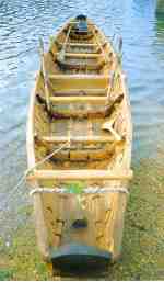 Ferriby Boat Reconstruction, Half Scale, ~ 1800 BC, North Ferriby, East Yorkshire, England, UK