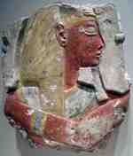 Ramesses II, 1279 – 1213 BC, 19th Dynasty, Egypt, Colored Relief
